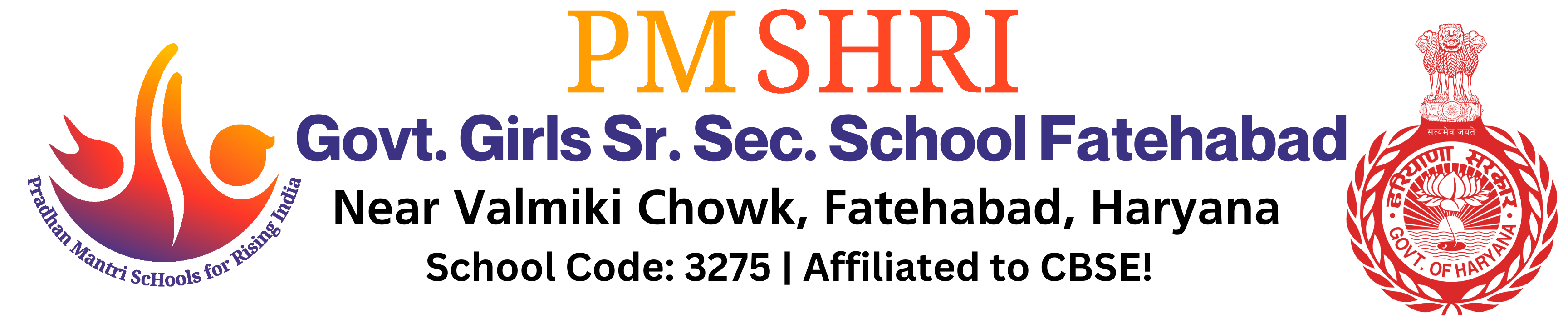 PM SHRI Govt. Girls Sr. Sec. School, Fatehabad